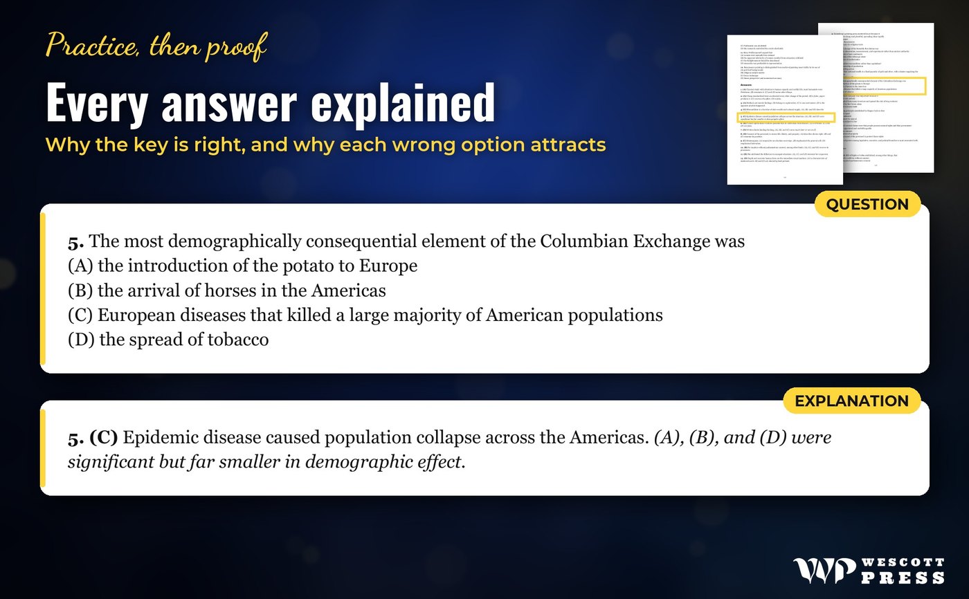 Every answer explained