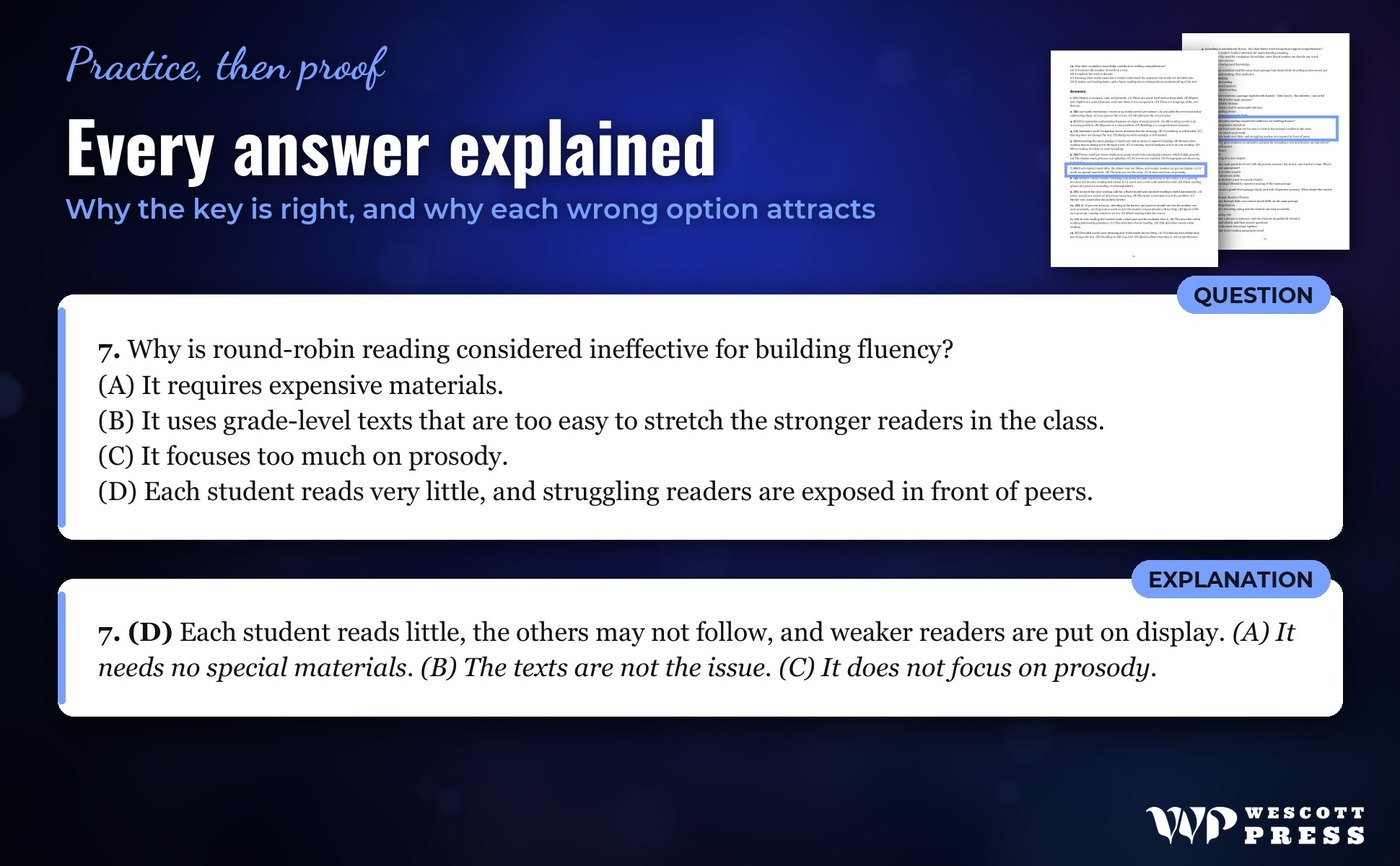 Every answer explained