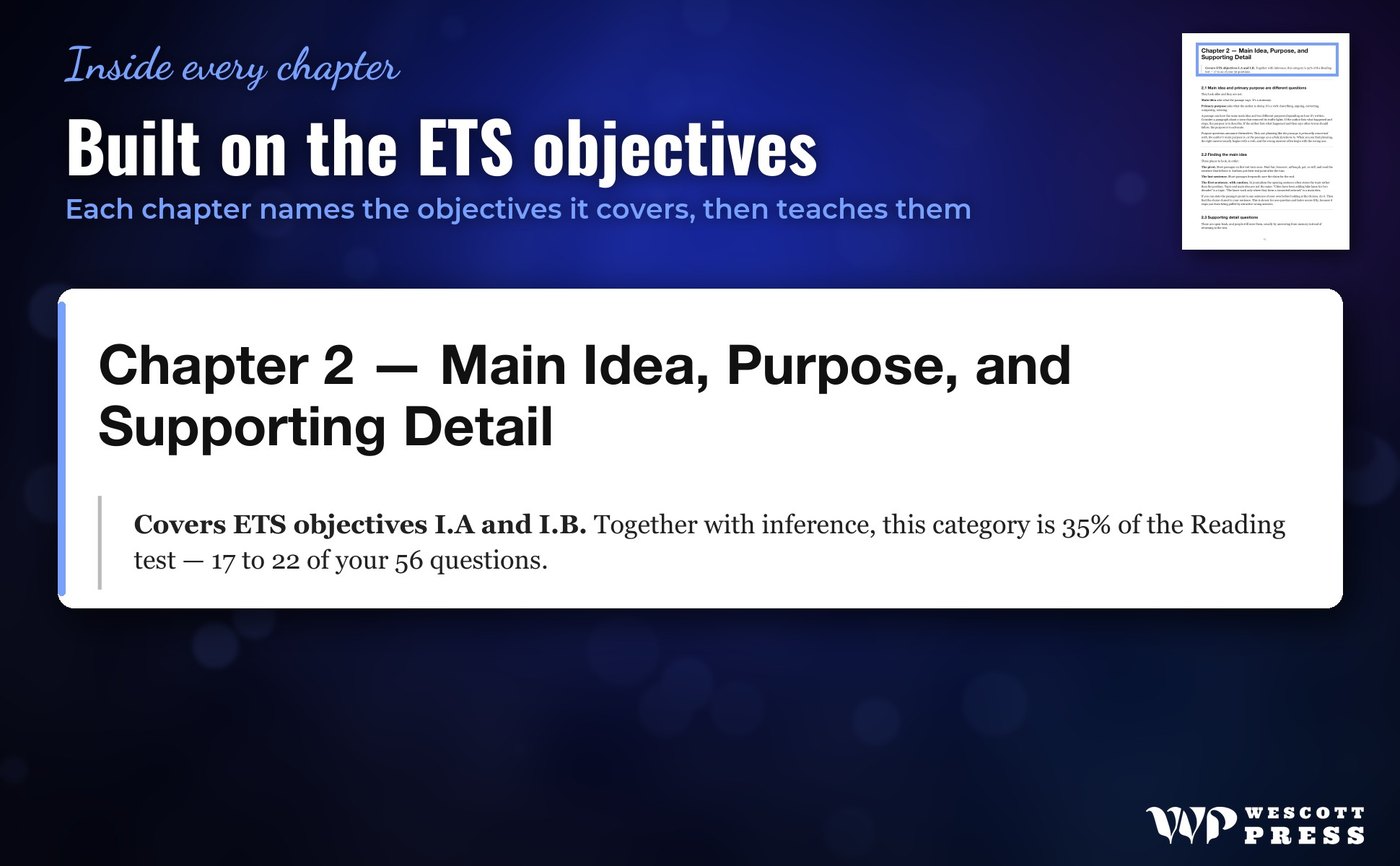 Built on the ETS objectives
